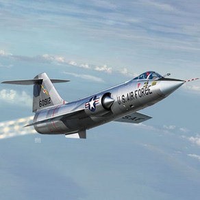 1/72 미공군 F-104C 베트남전 전투기 밀리터리 비행기 모형 프라모델 조립, 1개