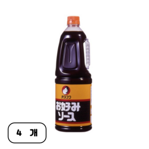 오타후쿠 오코노미소스 업무용 2.1kg, 4개