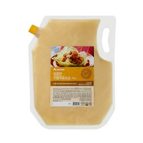 쉐프원 상큼한 크림마요소스 2kg/청정원 드레싱, 2kg, 1개