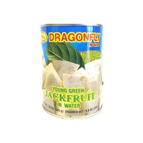 Dagonfly Young Geen Jackfuit in Bine - 20 ounce (Pack of 1) 소금물에 담긴 Dagonfly Young Geen Jackf, 1개, 566g