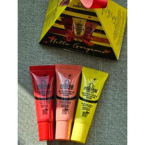 [기프트 패키지] 닥터포포 미니 비건 컬러 멀티밤 틴트 트리오, 1개, 30ml, 얼티메이트 레드밤+오리지널밤+피치핑크밤