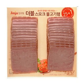 진주햄 더블 스모크 불고기햄, 2개, 500mg