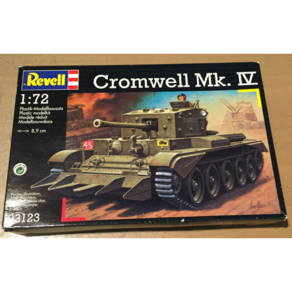 Revell 탱크프라모델 BV3123 1/72 CROMWELL MK.IV, 1개