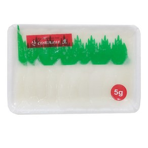 초밥용 한치 100g 120g (5g 6g 20미내외) 초한치 스시 초밥재료, 100g (5gx20내외), 1개