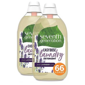 세븐스 제너레이션 세탁세제 680ml 2팩 라벤더 Seventh Geneation Laundy Detegent Ulta Concentated, 2개