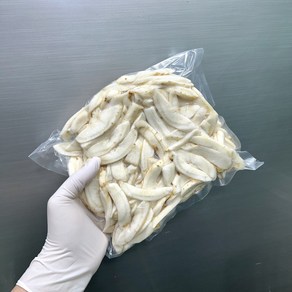 수입산 어슷 우엉 8kg (1kg x 8봉) 중국산 우엉 슬라이스 편