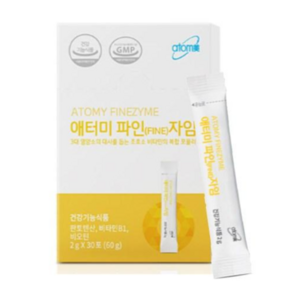 애터미 파인자임 30p, 2개, 60g