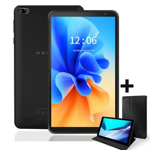 보급형 태블릿PC 7인치 쿼드코어 안드로이드11 32GB HD IPS 듀얼카메라 WiFi, Wi-Fi, 블랙