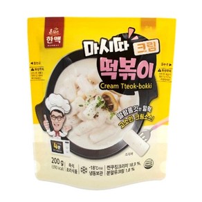 한맥 마시따 떡볶이 크림 200g x 1개, 5개