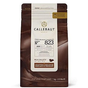 CALLEBAUT Milk Chocolate Callets 2.2 Pound CALLEBAUT 밀크 초콜릿 칼레 2.2파운드, 1개, 997.9g