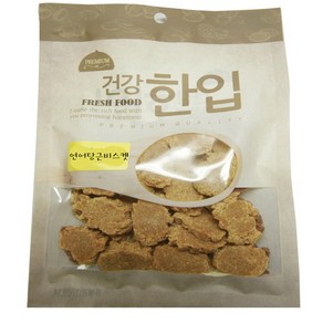 수제명가 연어당근 황태고구마치석 수제비스켓 각100g 비스켓, 1개