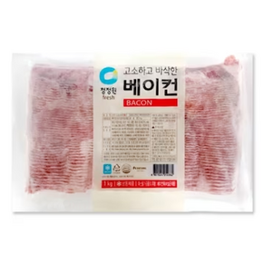 청정원 고소하고 바삭한 베이컨, 1kg, 10개