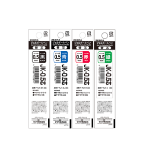 제브라 볼펜심 리필심 JK-0.5 0.5mm, 적색