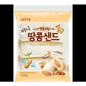 땅콩맛크림샌드 롯데 65G, 1개