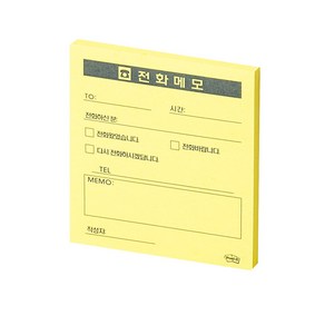 3M 포스트잇 전화메모 860 (68x74 50매)