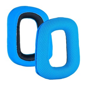 G35 G930 G430 F450 G331 G231 이어폰 메모리 스폰지 이어 컵 편안, [02] blue mesh, 03 All blue mesh