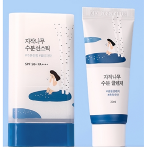 자작나무 수분 선스틱 기획 (+자작수분 클렌저 20ml)