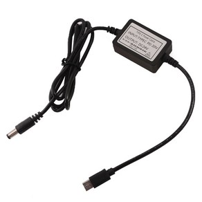 USB 유형 C PD 케이블 Typec PD12V 15V 20V ~ 24V DC5.5x2.1mm 24V LED 조명 및 모니터 용 변환기, 1개