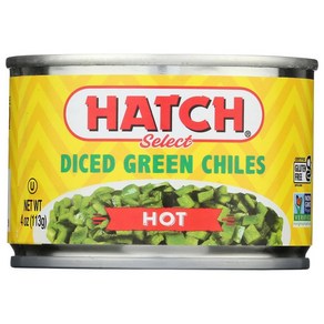 Hatch 셀렉트 다이스드 그린 칠리 통조림 핫