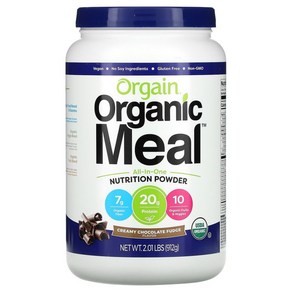 올게인 Meal 올인원 뉴트리션 파우더 크리미 초콜릿 퍼지 912g(2.01lbs), 1개