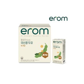 이롬 황성주 박사의 국산콩두유 무가당 190ml x 16팩, 이롬 황성주 박사의 국산콩두유 무가당 190ml x 1