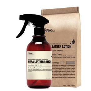 나노텍 ULTRA LEATHER LOTION 가죽보호제, 1개, 520ml