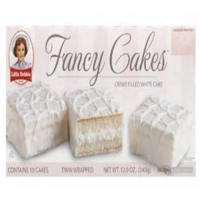 Little Debbie Fancy Cakes 4 Boxes of 10 리틀 데비 팬시 케이크 10개들이 4박스, 1개, 1.59kg