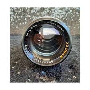 빈티지 아쿠논 135mm 12.8 오토매틱 카메라 렌즈 213359 코리아 펜탁스 K마운트 EXC, 1개