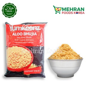 YUMKEENZ Aloo Bhujia Snacks 150g 윰킨즈 알루 부지아 스낵, 1개