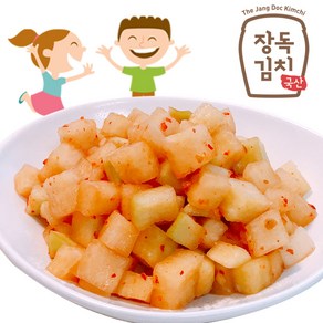 [장독 어린이깍두기] 어린이들에게 인기만점 영유아용 깍두기 HACCP 2kg 5kg 10kg