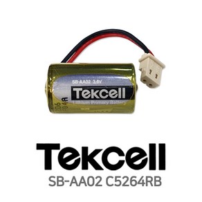 텍셀Tekcell SB-AA02 (3.6V) C5264RB 열량계 원격지시부 검침기배터리