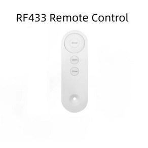 투야 커튼 모터 분리형 트랙 와이파이 BLE 투야 스마트 전기 커튼 로봇 커튼 모터 앱 음성 제어 알렉사 구글 홈, 5) RF433 Remote Control, 5) RF433 Remote Control