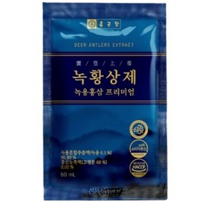 종근당 녹황상제 녹용홍삼 프리미엄 30포 1박스, 1.8L, 1개