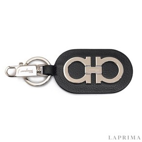 [살바토레 페라가모] [명품] FERRAGAMO 페라가모 간치니 키링 66 1107 NERO 757996 66 1107 BK