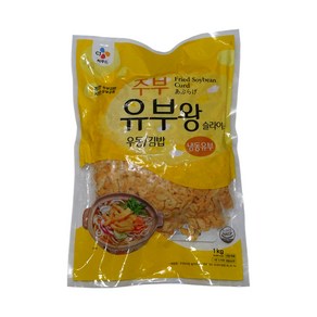 CJ씨푸드 주부 유부왕 슬라이스 1kg, 1개