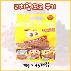 리치웰 초코멜트 쿠키 45개입, 450g, 2개