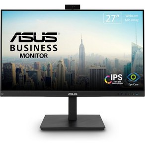 ASUS VA27DQSB 27 모니터 1080P 풀 HD 75Hz IPS 적응형 동기화 아이 케어 HDMI 디스플레이포트 VGA USB 허브 프레임리스 인체공학적 디자인 VESA, Monito_27