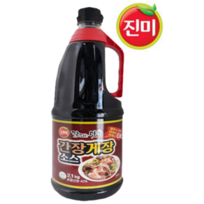 진미 잘되는맛집 간장게장소스 2.1kg 밥도둑 게장 집에서 만들기, 1개