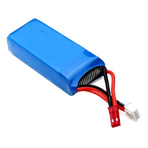 리포배터리 1100mAh 2셀 JST RC카 A979, 1개