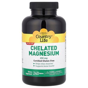 컨트리라이프 킬레이트화 마그네슘 250mg 240정, 1개