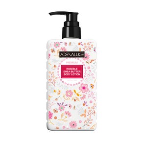아데나루체 프리미엄 로즈블 시어버터 대용량 바디로션, 1개, 750ml
