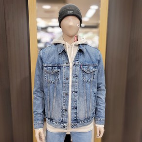 리바이스 무료배송!!! 변하지 않는 데님의 정석~!! 청자켓 하나 장만해야지!! LEVI'S 오리지날 데님 트러커자켓 블루 [NC불광]L574