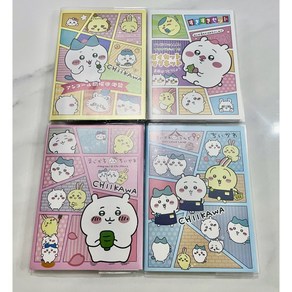 먼작귀 치이카와 미니 수첩 4종 랜덤 2p 휴대용 노트