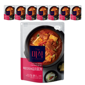 더미식 묵은지두부김치찌개, 8개, 350g