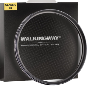 공식수입정품 WalkingWay 워킹웨이 4X 스타 크로스필터 77mm / 광선 모양 조절가능