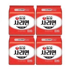 농심 사리면 110g 5개입 x 4개 총20개