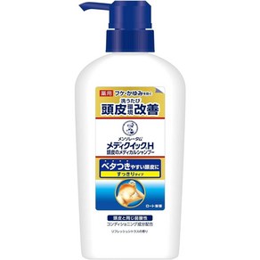 일본직발송 6. [부외품] 메디퀵 H두피의 메디컬 샴푸 본체 펌프 320ML( 을 방지, 1개, 320ml