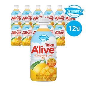 골든싸이]테이크얼라이브_망고 500ml 12개