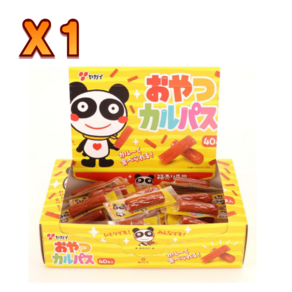 야가이 간식 칼파스 40개입 Snack Calpas Box, 136g, 1박스