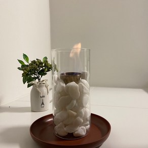 펀앤펀 불멍 내열유리 에탄올난로 경수진 차박 가정용, 1개, 특특특대(풀세트)